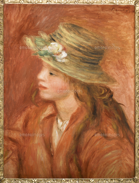 絵画「男の横顔」原画・F10・油彩画・裏紐付き