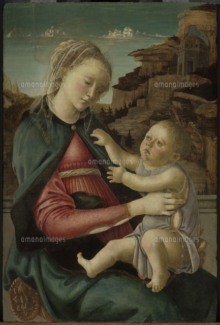 聖母子（グイディの聖母）[26004017166]の写真・イラスト素材｜アマナ