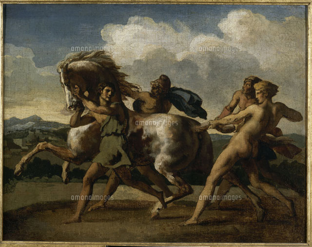 奴隷たちに止められる馬[26004017847]の写真・イラスト素材｜アマナ