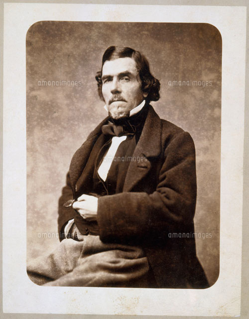 Portrait d'Eugene Delacroix (1798-1863) de 3/4[26004019338]の写真