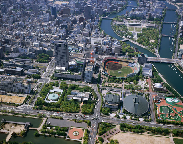 広島市中心街[26058000682]の写真・イラスト素材｜アマナイメージズ