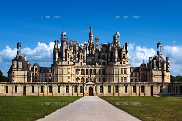 シャンボール城の18世紀の続きの間[26095007108]の写真・イラスト素材