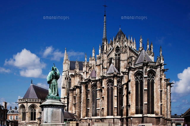 ノートルダム大聖堂の風景画　写真 ノートルダム大聖堂の夜景[10769001950]の写真・イラスト素材｜アマナ