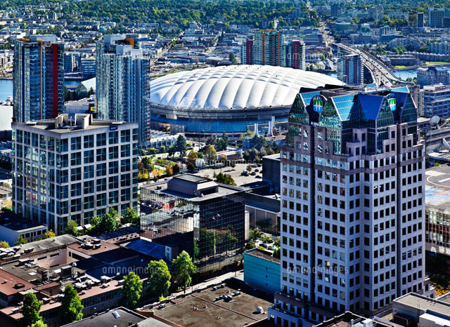 バンクーバー ルックアウトより望むbcプレイス スタジアム の写真素材 イラスト素材 アマナイメージズ バンクーバー ルックアウトより望むbcプレイス スタジアム の写真素材 イラスト素材 アマナイメージズ