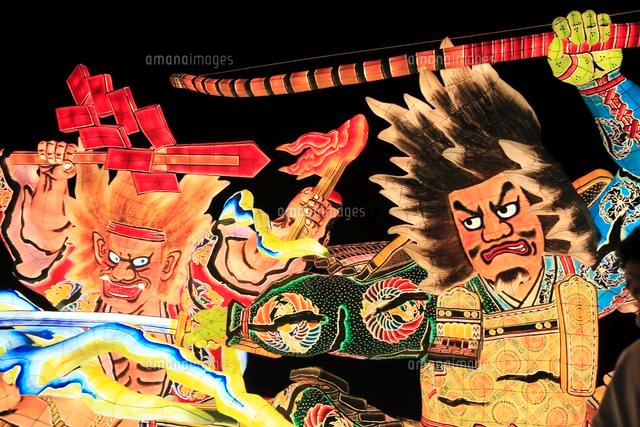 青森ねぶた祭り の写真素材 イラスト素材 アマナイメージズ