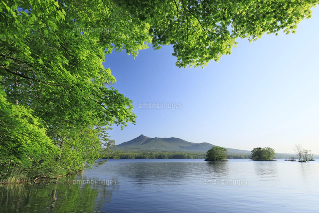 田辺 三重松、大沼公園の秋（駒ヶ岳）、限定・豪華希少画集（レゾネ） 日本百名山 会津駒ヶ岳】死ぬまでに行きたい！秋の絶景3選🍁④