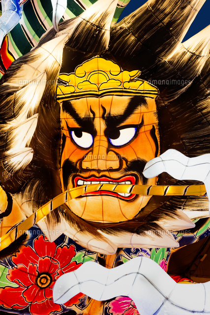 青森ねぶた祭りのねぶた の写真素材 イラスト素材 アマナイメージズ