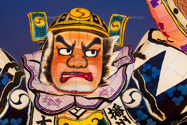 青森ねぶた祭りのねぶた の写真素材 イラスト素材 アマナイメージズ