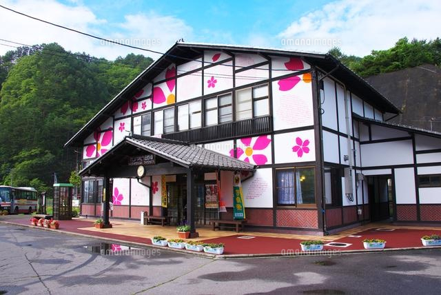 三陸鉄道の田野畑駅[26120013922]の写真素材・イラスト素材｜アマナイメージズ