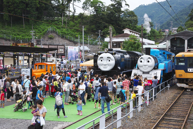 きかんしゃトーマス の写真素材 イラスト素材 アマナイメージズ