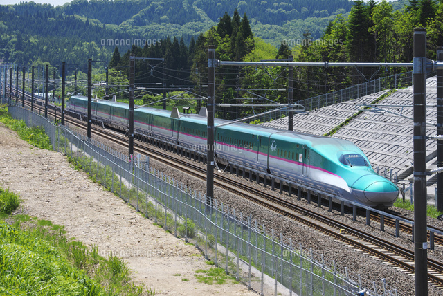 北海道新幹線 の写真素材 イラスト素材 アマナイメージズ
