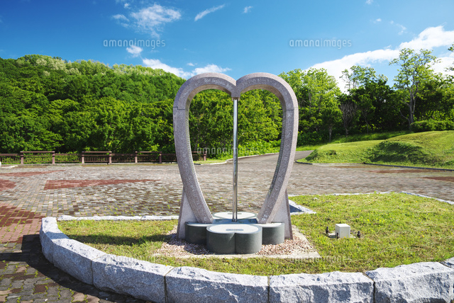 しーかわ様確認用♡ハートのオブジェ 浜益ふるさと公園のラバーズ・オーシャン[26120039335]の写真