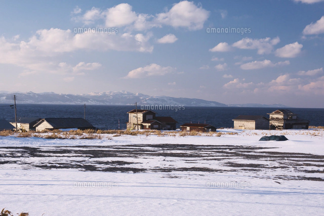 廃屋と礼文島 北のカナリアたちロケ地[26120052215]の写真・イラスト