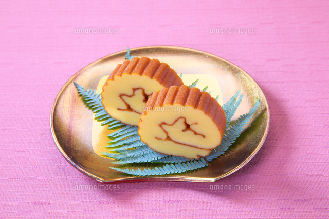 おせち料理の伊達巻 の写真素材 イラスト素材 アマナイメージズ