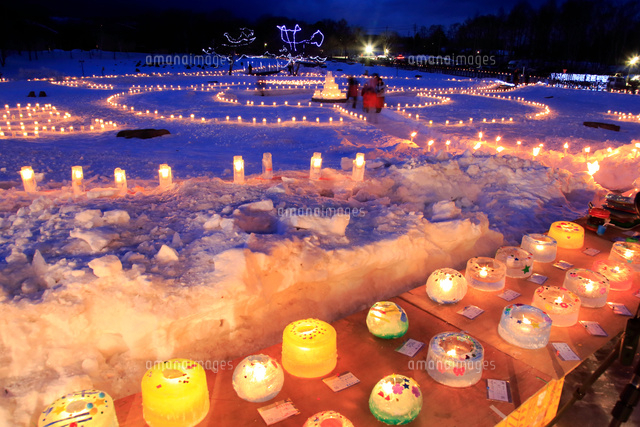 野辺山アイスキャンドルフェスティバル の写真素材 イラスト素材 アマナイメージズ 野辺山アイスキャンドルフェスティバル の写真素材 イラスト素材 アマナイメージズ