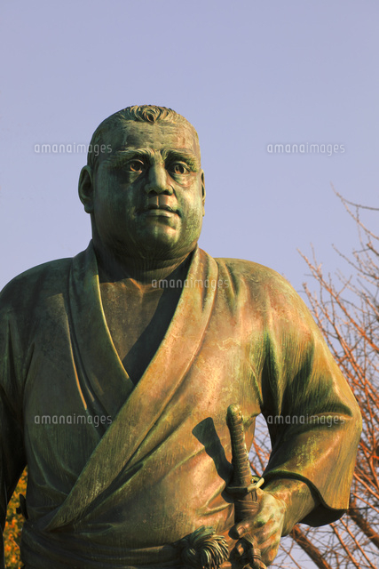 西郷隆盛像[26121034067]の写真・イラスト素材｜アマナイメージズ