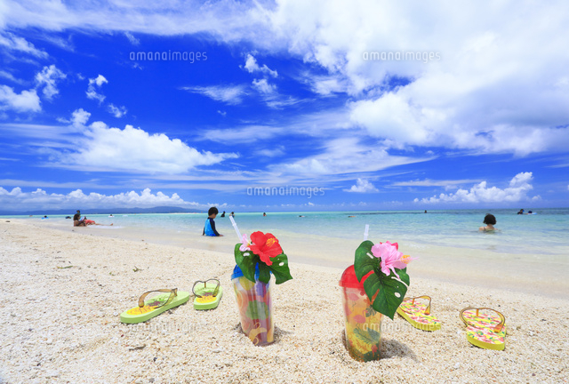 沖縄のビーチのイメージ の写真素材 イラスト素材 アマナイメージズ