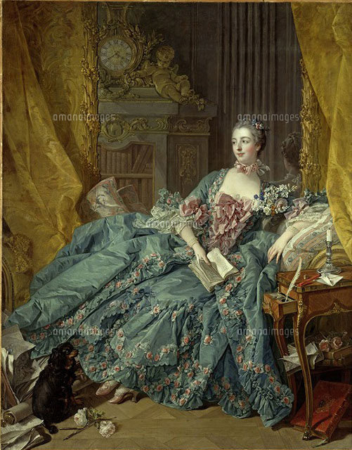 Bildnis der Marquise de Pompadour/ポンパドゥール夫人の肖像