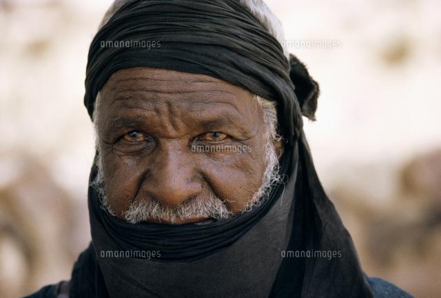 トゥアレグ族の長老 の写真素材 イラスト素材 アマナイメージズ
