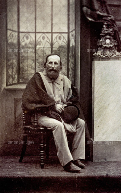 Portrait Of Giuseppe Garibaldi[26144000784]の写真・イラスト素材