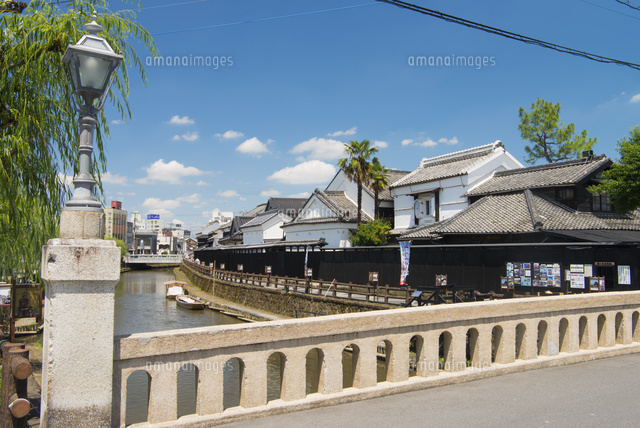 巴波川と蔵の街 の写真素材 イラスト素材 アマナイメージズ