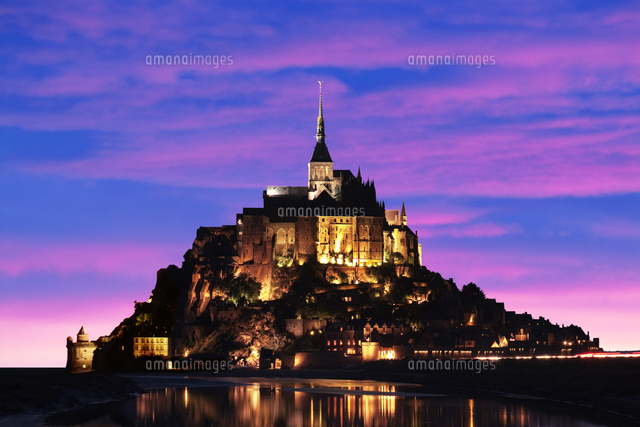 モンサンミッシェル の写真素材 イラスト素材 アマナイメージズ