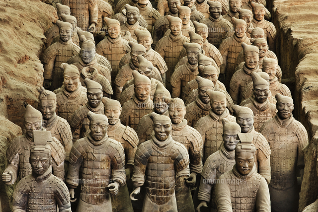 兵馬俑坑[27133000633]の写真・イラスト素材｜アマナイメージズ