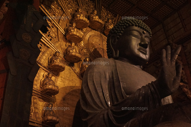 奈良の大仏 の写真素材 イラスト素材 アマナイメージズ