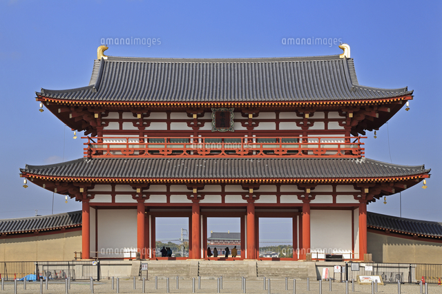 平城京跡 の写真素材 イラスト素材 アマナイメージズ