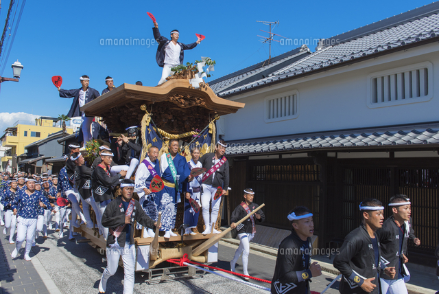 岸和田だんじり祭り の写真素材 イラスト素材 アマナイメージズ