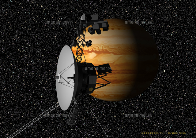 木星を観測するボイジャー１号 の写真素材 イラスト素材 アマナイメージズ