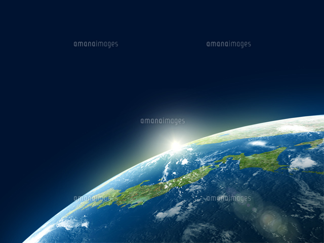 日本の夜明け の写真素材 イラスト素材 アマナイメージズ