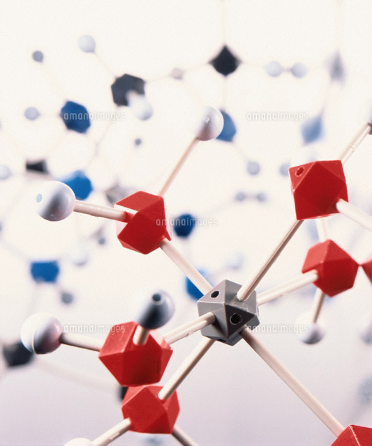 化学分子模型 z の写真素材 イラスト素材 アマナイメージズ