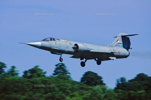 フェラーリ カラー イタリア空軍戦闘機F104 ミニチュア - メルカリ