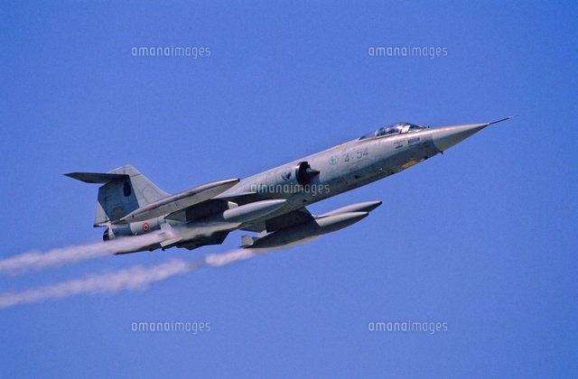 イタリア空軍ロッキードF104スターファイター戦闘機[01335032965]の