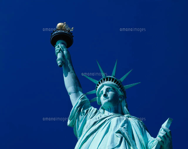 自由の女神像 リバティ島 ニューヨーク アメリカ[01459000995]の写真