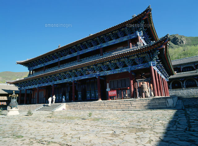 金閣寺 五台山 中国 の写真素材 イラスト素材 アマナイメージズ