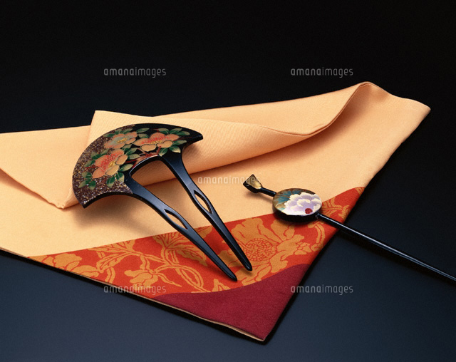 かんざし の写真素材 イラスト素材 アマナイメージズ