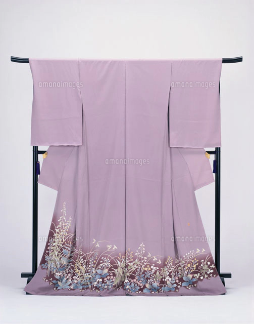 加賀友禅の反物[02022032934]の写真・イラスト素材｜アマナイメージズ