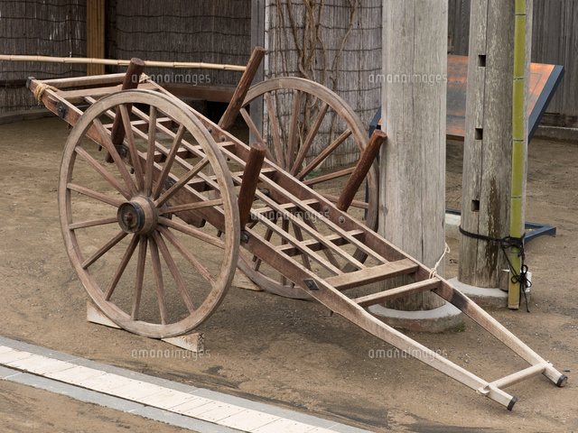 ［アンティーク】大八車 大八車[02579000505]の写真・イラスト素材｜アマナイメージズ