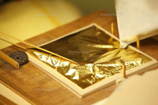 金沢市立安江金箔工芸館の写真素材 ストックフォト アマナイメージズ