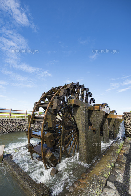 朝倉の三連水車5[02742000393]の写真・イラスト素材｜アマナイメージズ