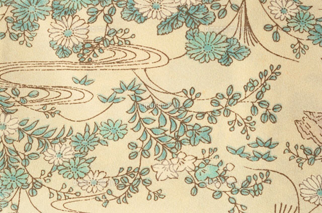 草花模様 の写真素材 イラスト素材 アマナイメージズ