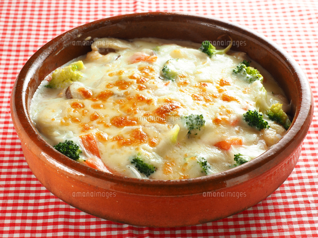 グラタン の写真素材 イラスト素材 アマナイメージズ