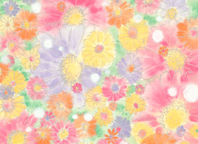 花 イラスト の写真素材 イラスト素材 アマナイメージズ