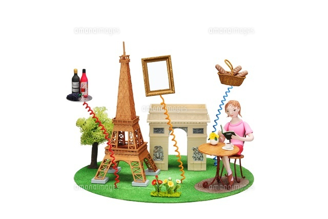 フランス パリ 観光地とご当地名産 の写真素材 イラスト素材 アマナイメージズ