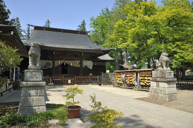 象山神社本殿 の写真素材 イラスト素材 アマナイメージズ