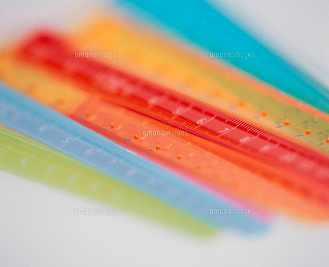 文房具 定規 の写真素材 イラスト素材 アマナイメージズ