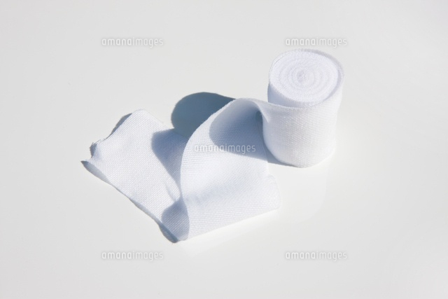 包帯 の写真素材 イラスト素材 アマナイメージズ