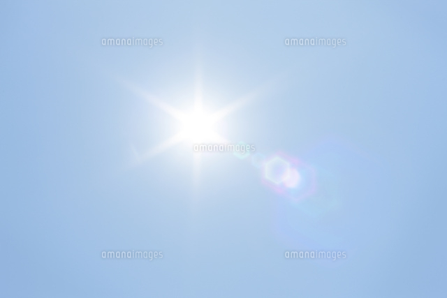 雲一つない青空 の写真素材 イラスト素材 アマナイメージズ